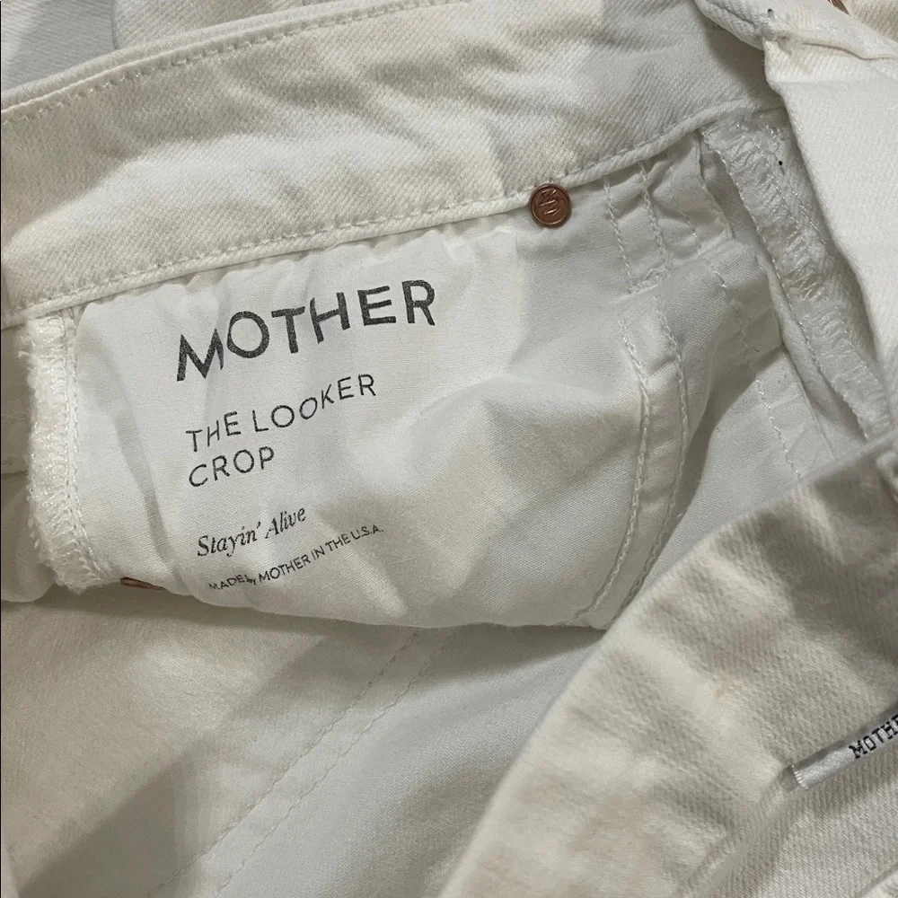 MOTHER the looker crop Jeans